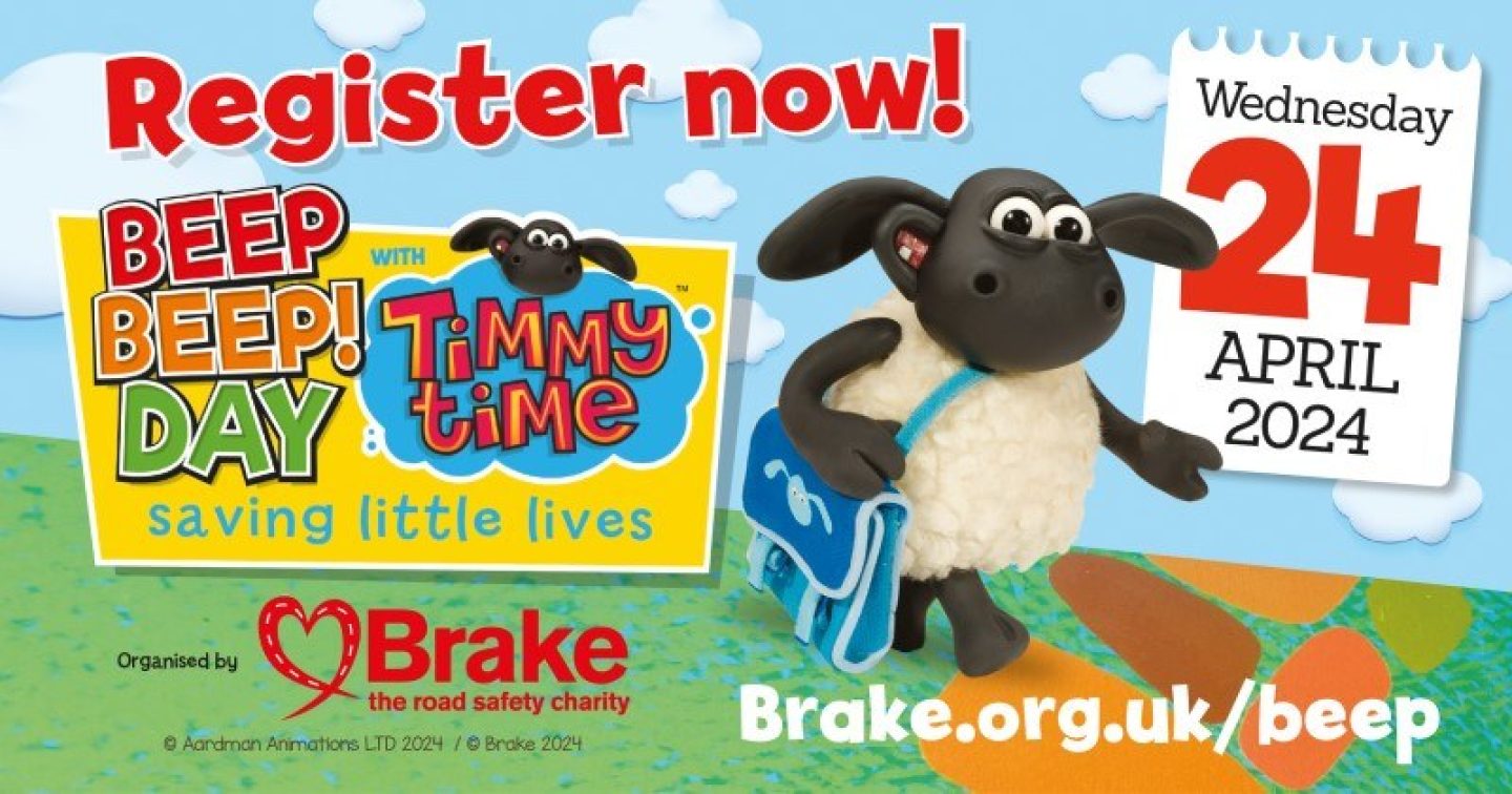 Beep Beep 2024 Register now rectangle SMALL