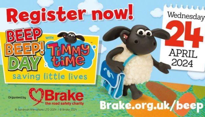 Beep Beep 2024 Register now rectangle SMALL