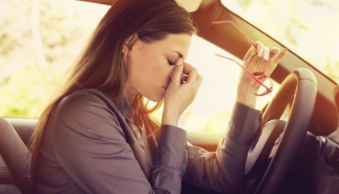 Shutterstock 641921188 woman driving fatigued