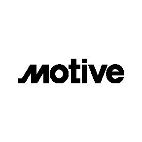 Graphic image showing the logo of the organisation Motive.