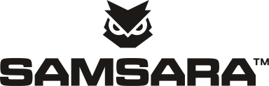 Samsara horizontal logo navy