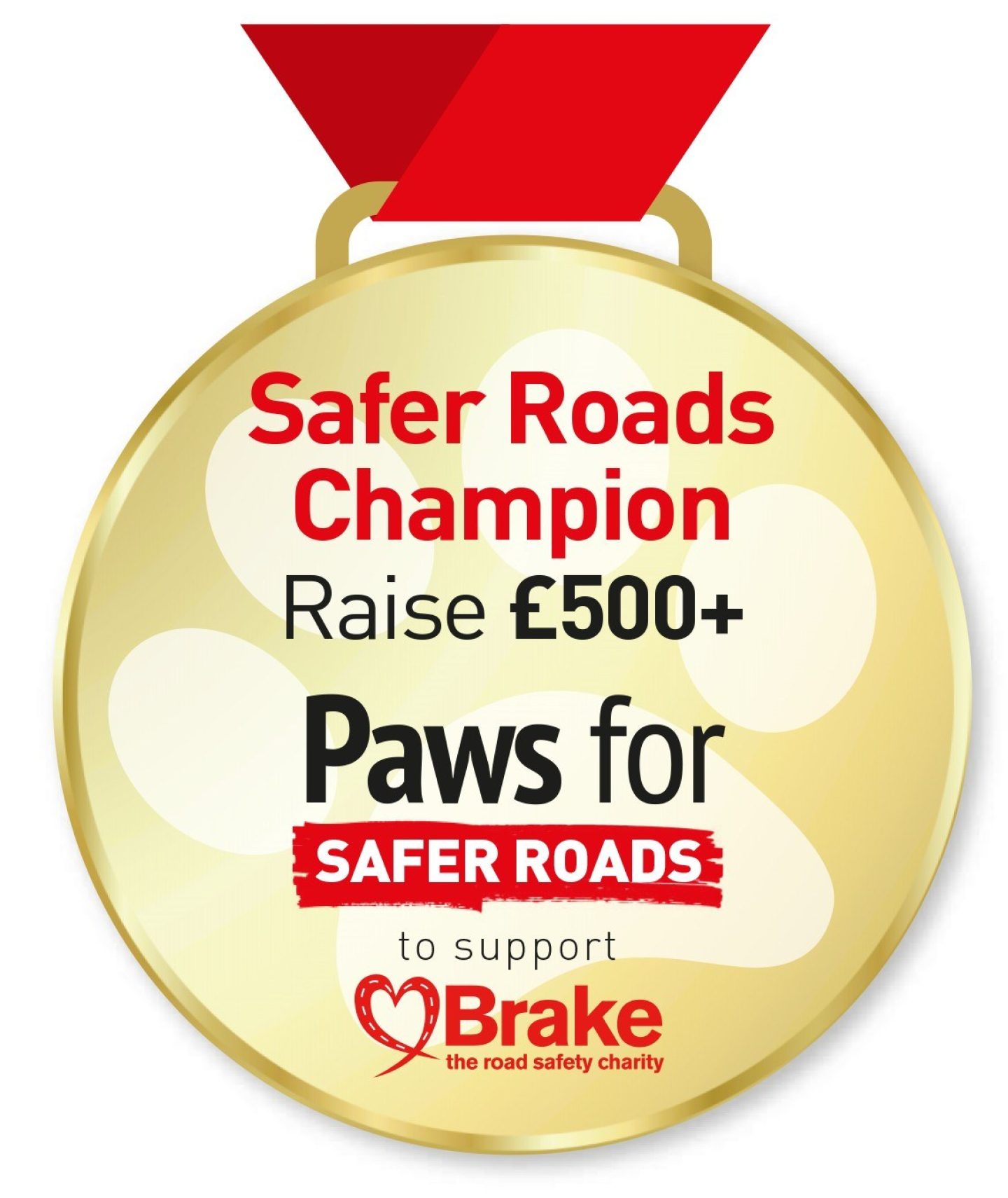 Paws 2026 Medal Safer roads champion JPEG