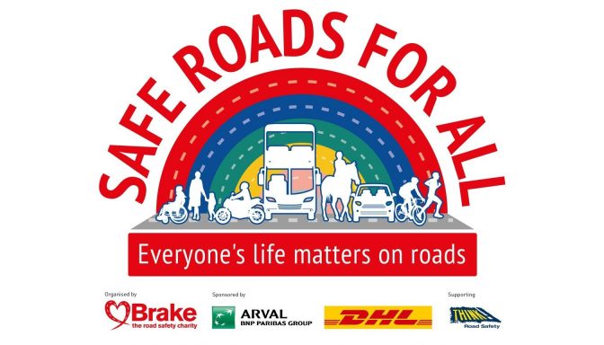 Safe Roads for All brand FINAL plus sponsors new DHL 2000
