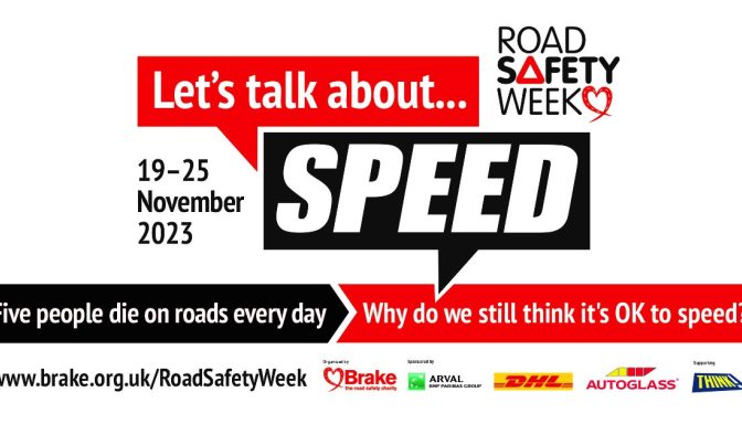 Road Safety Week 2023 marketing image