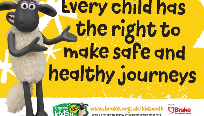 A3 poster Every child Brakes Kids Walk 2022